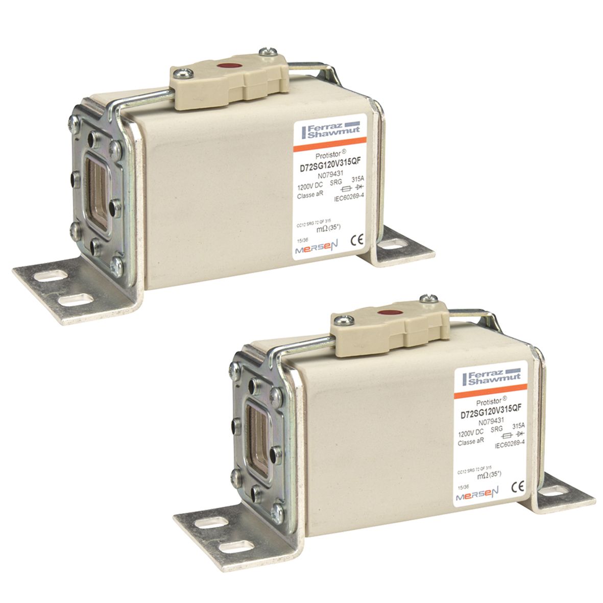 L079429 - Size 72 aR 1200VDC(IEC), with striker aR 200 A VAC/1200VDC